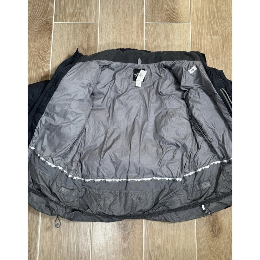 The North Face 600 Fill Down Puffer Jacket Mens XL Black Ripstop Vintage‎ Rare